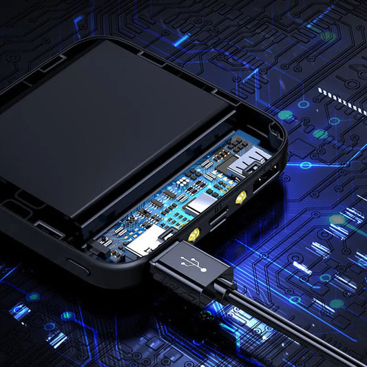 9000000mAh Power Bank Portable Fast Charger Battery Pack 2 USB For Mobile Phone