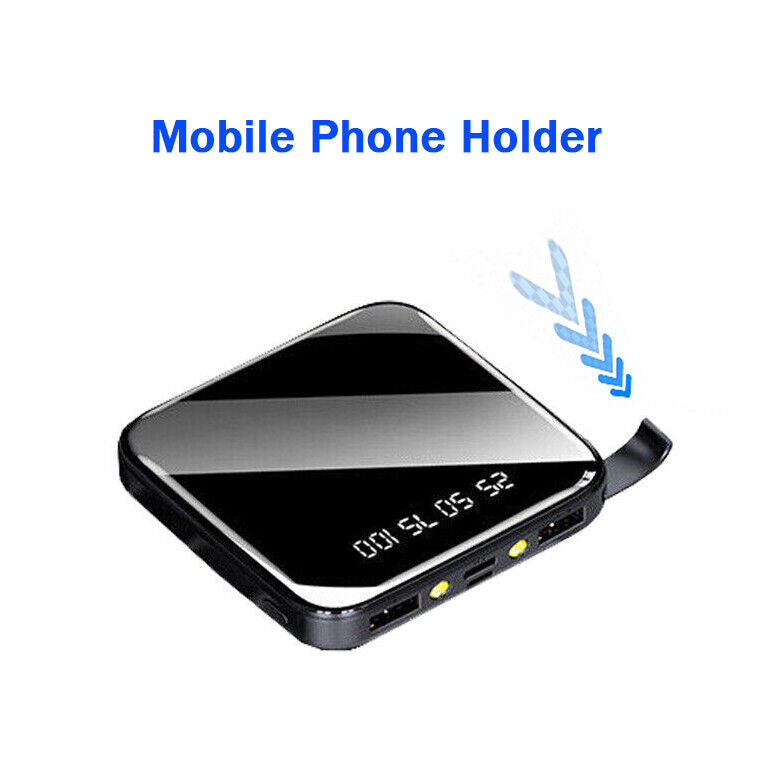 9000000mAh Power Bank Portable Fast Charger Battery Pack 2 USB For Mobile Phone